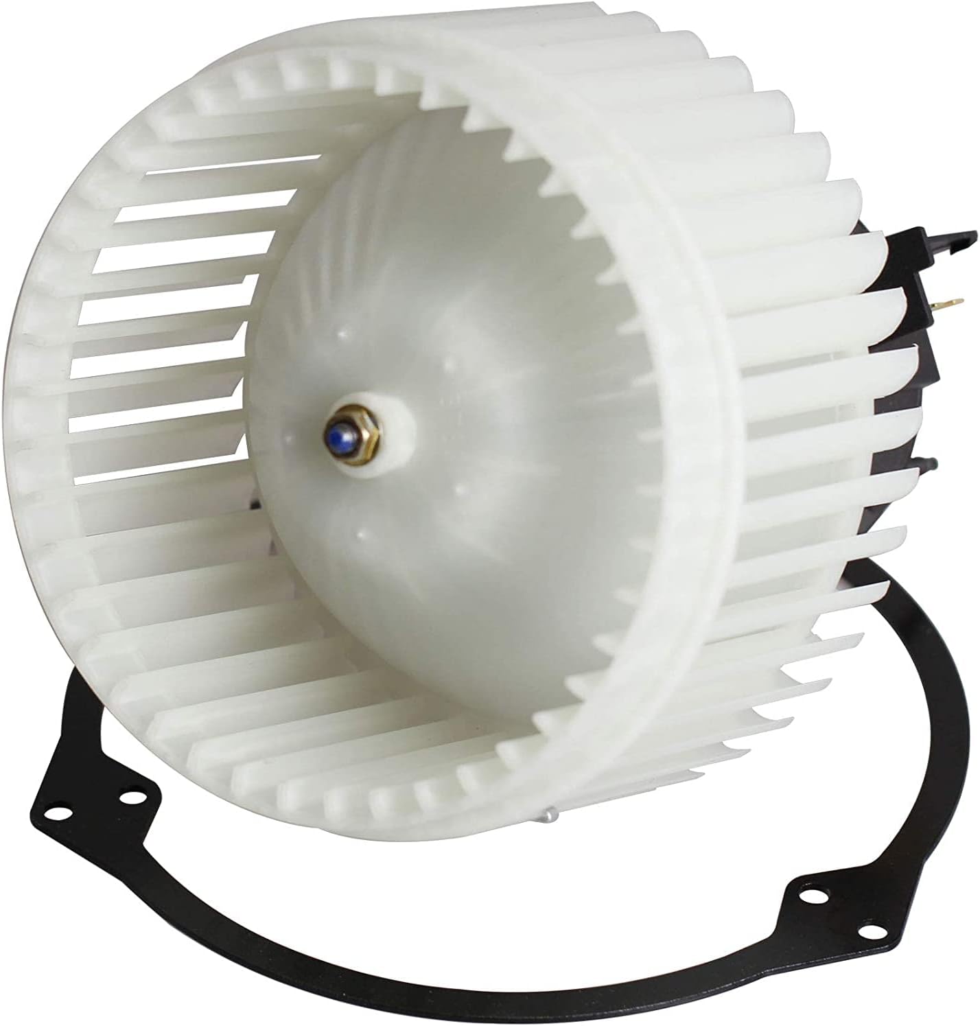 Front Blower Motor Fan Assembly for Chevy Cobalt l4 2005 2006 2007 2008 2009 2010 / for Chevy HHR 2006 2007 2008 2009 2010 2011 / for Pontiac G5 2007 2008 2009 Replace 700242 15-81101 25776197