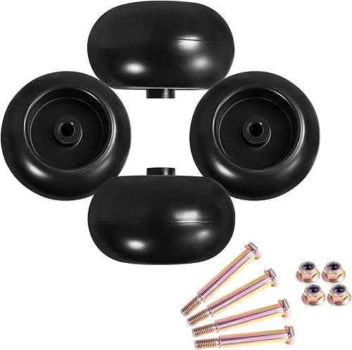 Miniatura 1 de Parts Camp Ruedas de cubierta de repuesto 753-04856A para Cub Cadet RZT50 RZT54 LT1050 SLT1554 4 paquetes