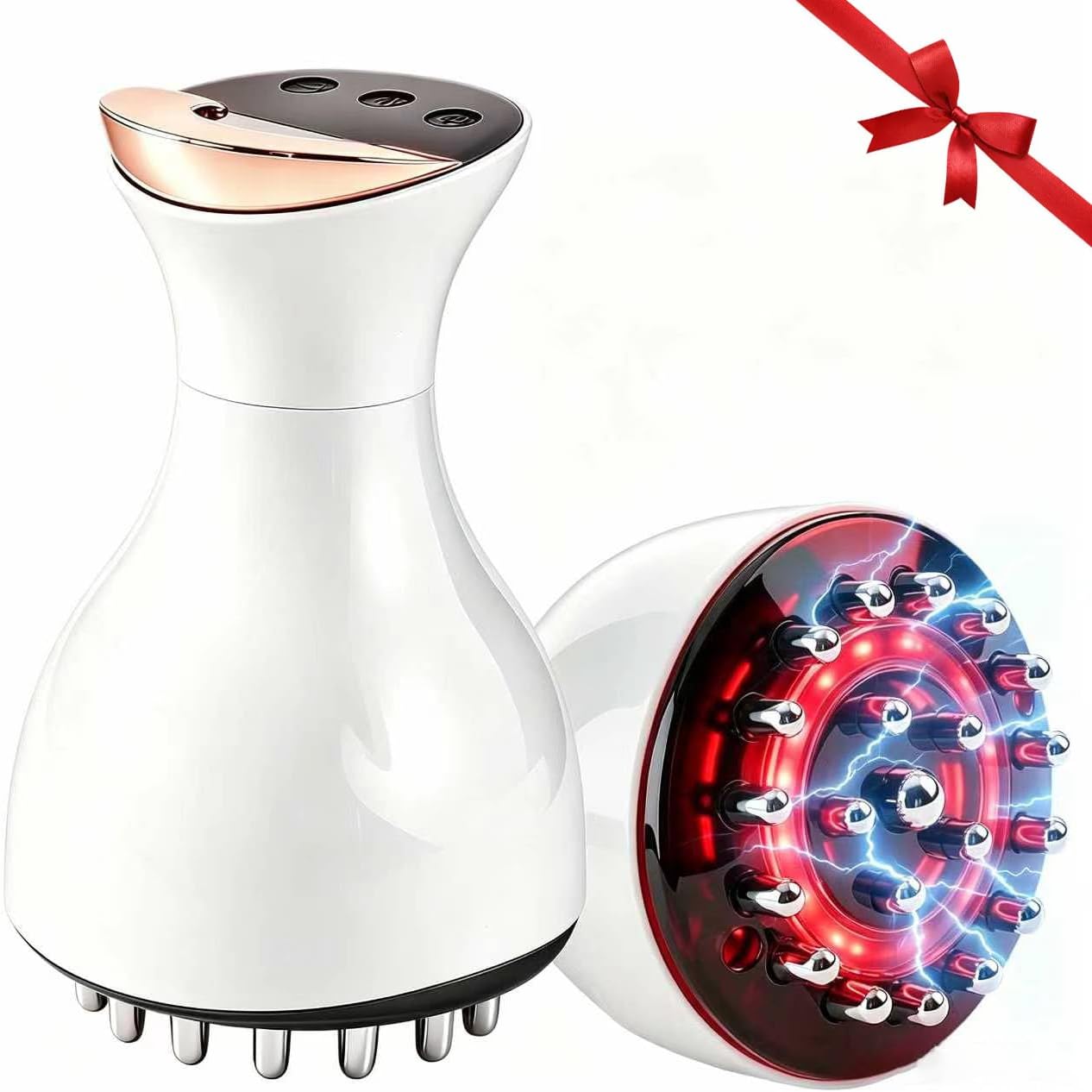 Zaybuon Lymphatic Drainage Massager for Body, 35 Levels Portable Body Massager for Legs, Arms & Abdomen, Cellulite Massage Tool for Full Body Relaxation and Skin Care