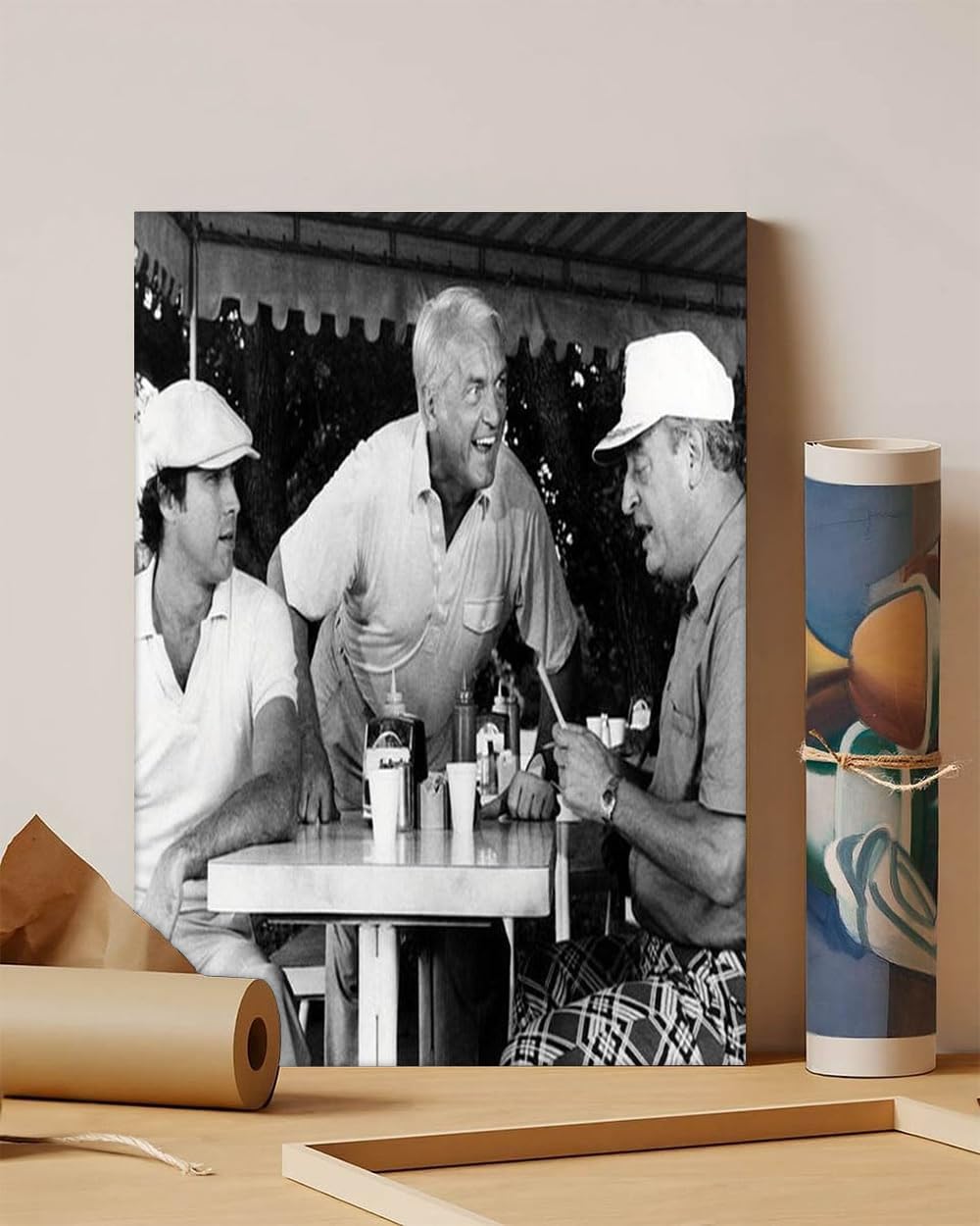 GADGETS WRAP Canvas Gallery Wrap Framed for Home Office Studio Living Room Decoration (11x14inch) - Caddyshack