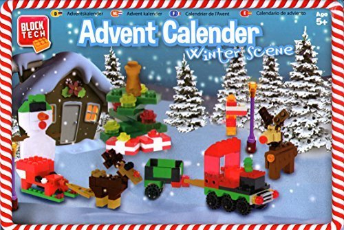 Grafix Block Tech Christmas Advent Calendar Winter Scene by Block Tech