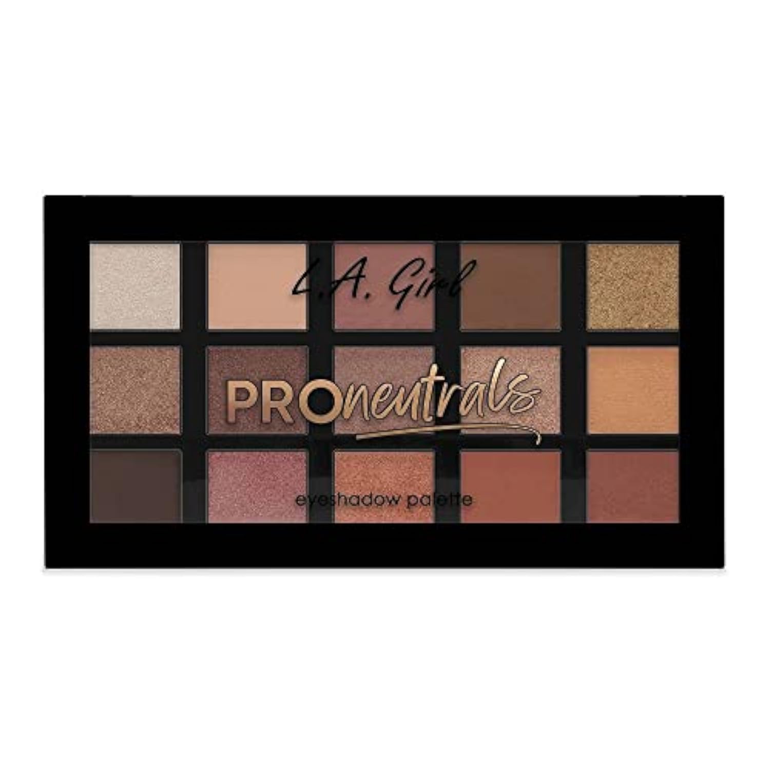 L.A. Girl PRO Shadow Eye Palette, Pro Neutrals GES226 L.A. Girl PRO Shadow Eye Palette, Pro Neutrals GES226