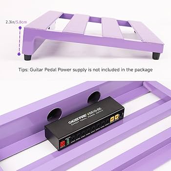 Amazon.com: Ghost Fire Limited Edition Guitar Pedal Board Aluminum