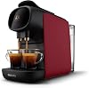 ماكينة كبسولات القهوة الرائعة L'OR BARISTA من Philips، لكبسولة مزدوجة أو مفردة، باللون الأحمر LM901250