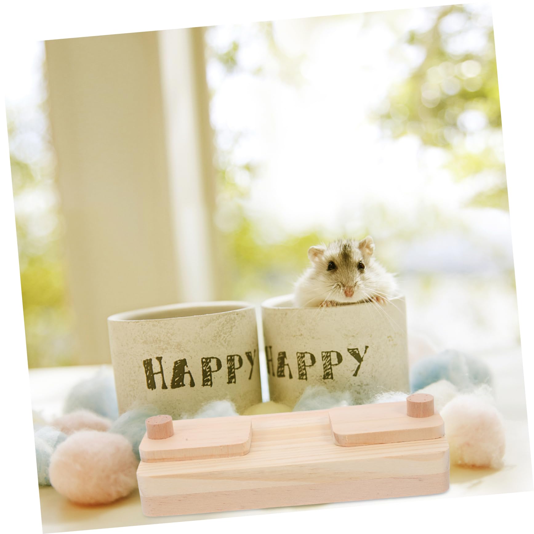 BESPORTBLE 8stücke Teiliges Holzspielzeug Für Hamster Futterversteck Und Beschäftigungsspiel Für Kleine Tiere Fördert Gesunde Und Spielaktivität Für Nagetiere Wie Hamster