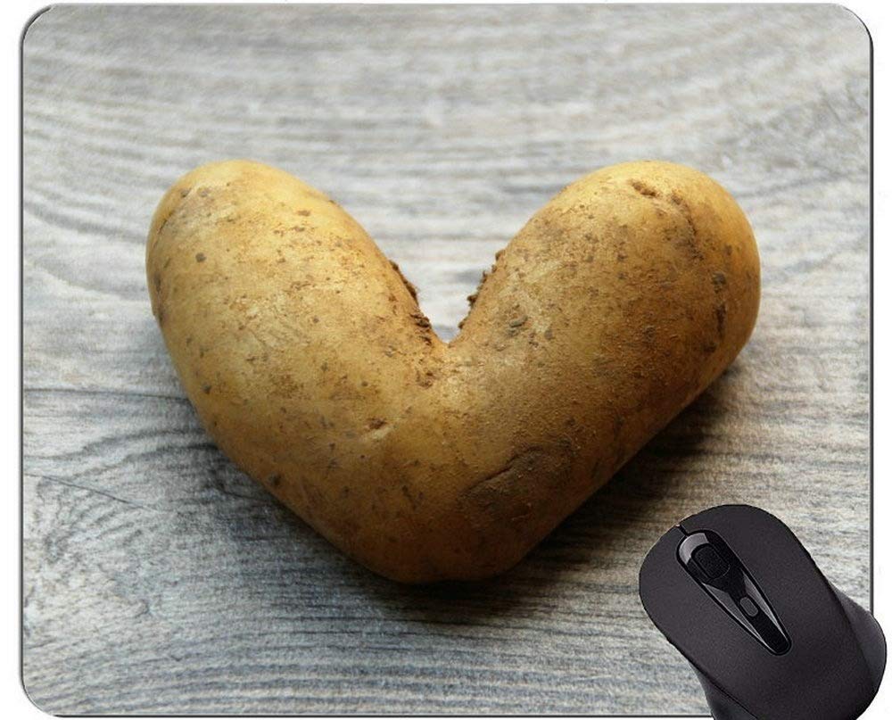 YENDOSTEEN Mouse Pad Anti-Slip,Potato Themes Personalized Rectangle Gaming Mouse Pads