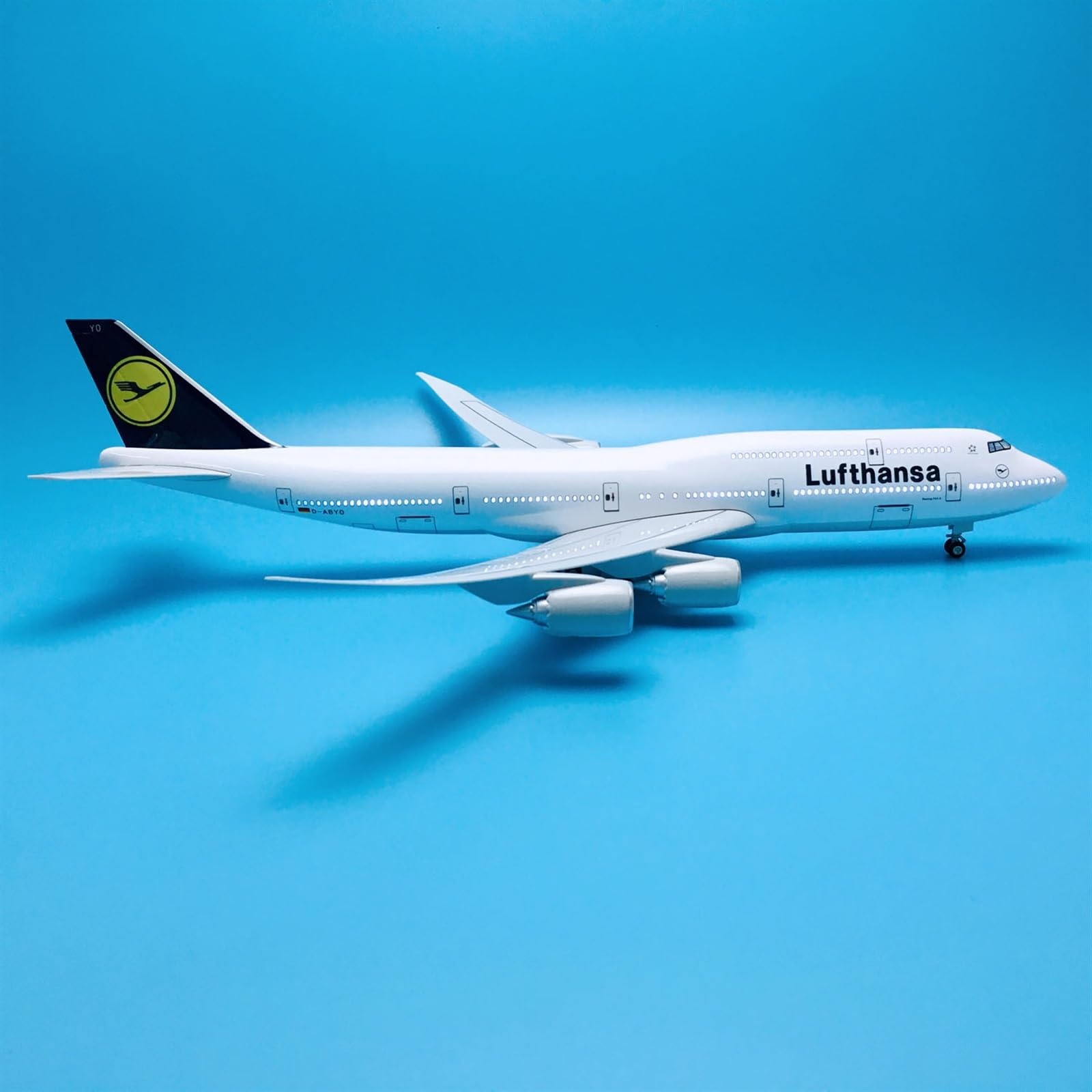飛行機模型 ルフトハンザ航空 B747 ボーイング 模型 ドイツ 47CM 飛行機模型 ルフトハンザ航空 B747 ボーイング 模型 ドイツ 47CM