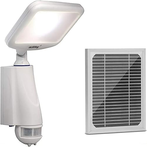 Miniatura 1 de 1000LM CREE LED 1st AI Smart 180 grados activado por movimiento al aire libre energía solar inundación punto de inundación estacionamiento jardín