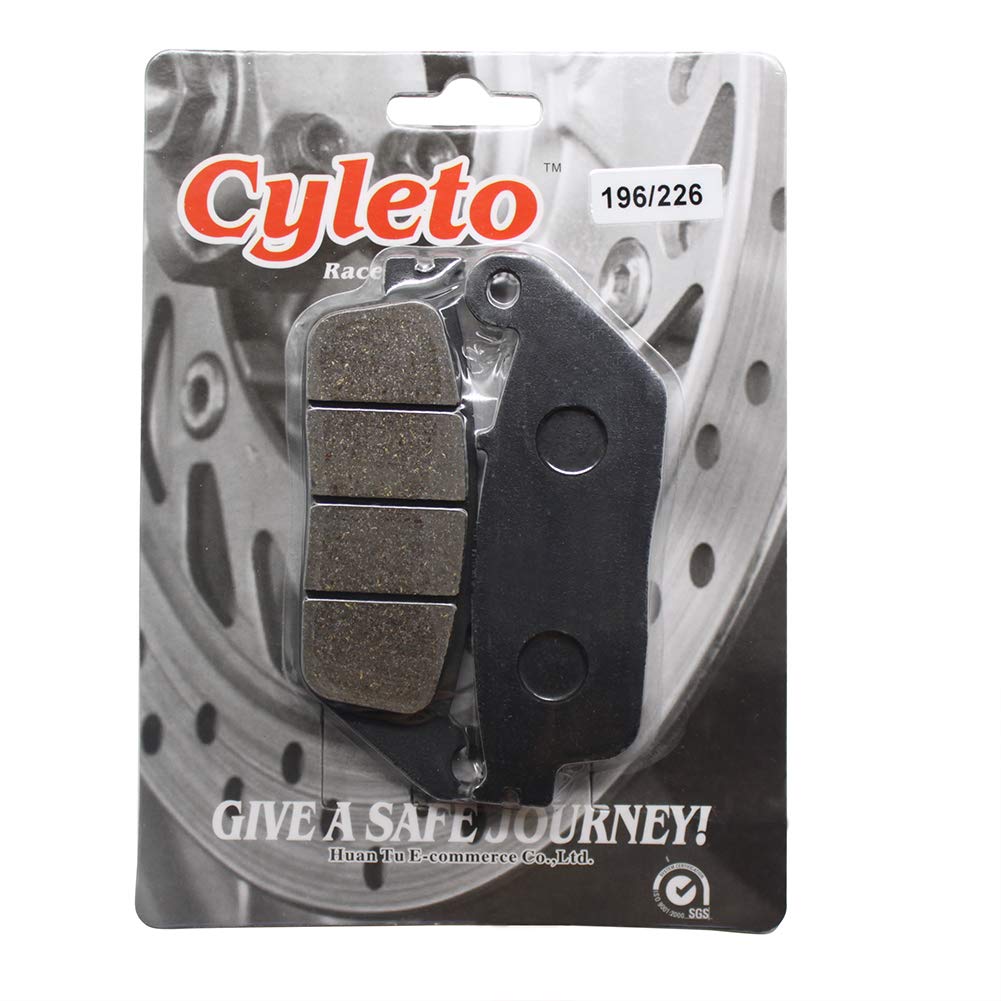 Front Brake Pads & Rear Brake Shoes Kit For 1982-1983 Honda VF750C Magna / VF750S Sabre