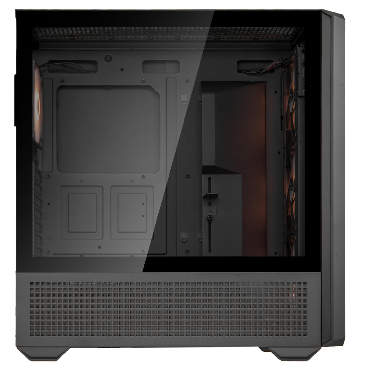 Cougar Gaming Mx600 Rgb - Full Tower - Pc - Schwarz - Atx - Ceb - Eatx - Micro Atx - MinI-Itx - Gaming - Blau - Gr?n - Rot (cgR-57c9B-Rgb) | 3 ventiladores ARGB, frontal de malla, alto flujo de aire, USB C y cristal templado