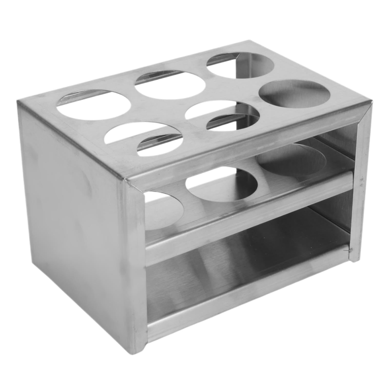 CVdrtyED Classroom Test Tube Rack 6 Holds Test Tube Rack Holder For 30mm Tubes For Laboratory Scientific Experiments