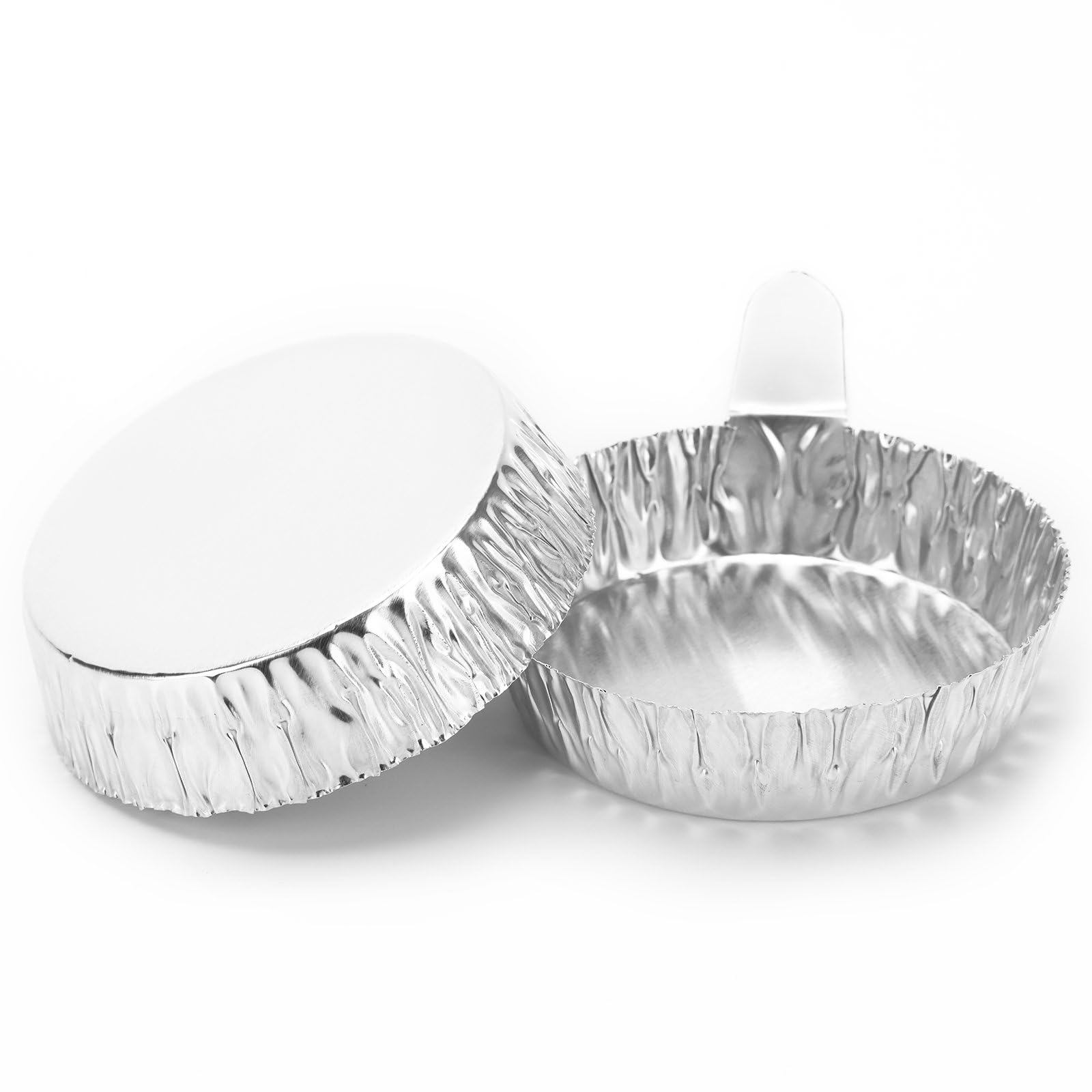 Labasics Paniers de Pesée Aluminium avec Poignées, Pesée Solide et Manipulation Échantillons Laboratoire, 100 Unités, Moyenne
