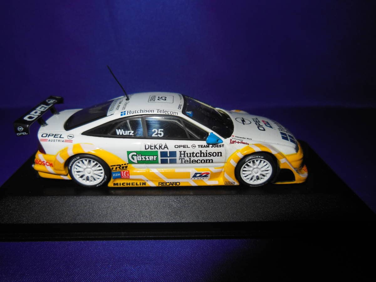 Amazon | 1/43 MINICHAMPS オペル カリブラ OPEL CALIBRA V6 DTM 1996