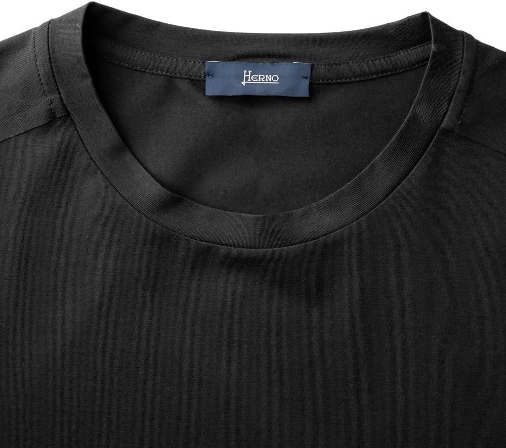 【送料&関税込】Herno Round Neck T-shirt Herno crew-neck T-shirt | Green | FARFETCH JO