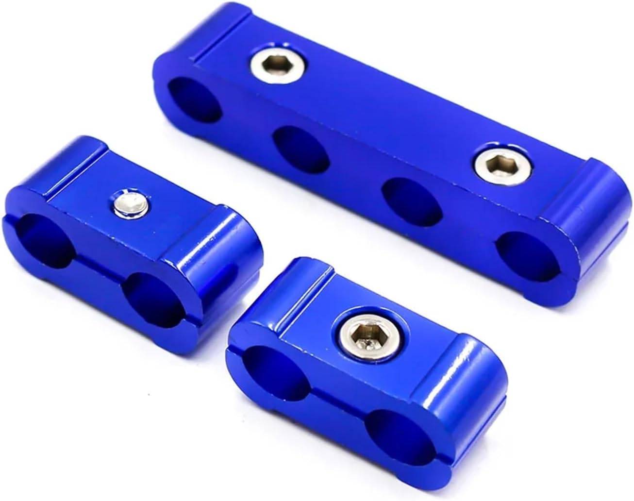 20set Engine Spark Plug Wires Separator Divider Clamp Kit for 8mm 9mm 10mm(PURPLE)