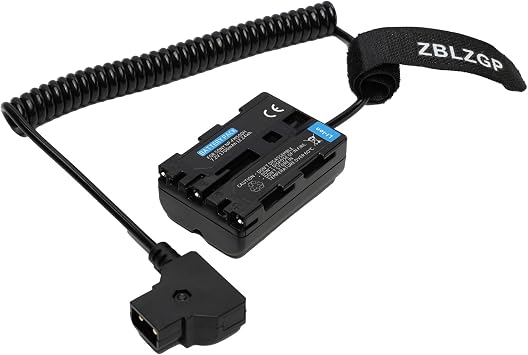 DTAP to NP-FM500H Dummy Battery Adapter Cable for Sony Alpha SLT-A57 A58 A77 A99 A200 DSLR-A350 ARRI WCU-4 Wireless Follow Focus Controller Power Cord