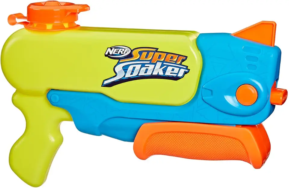 Nerf, Lançador de Água, Super Soaker, Wave Spray - Fluxo Ondulado, Capacidade de 887 ml - A partir de 6 Anos