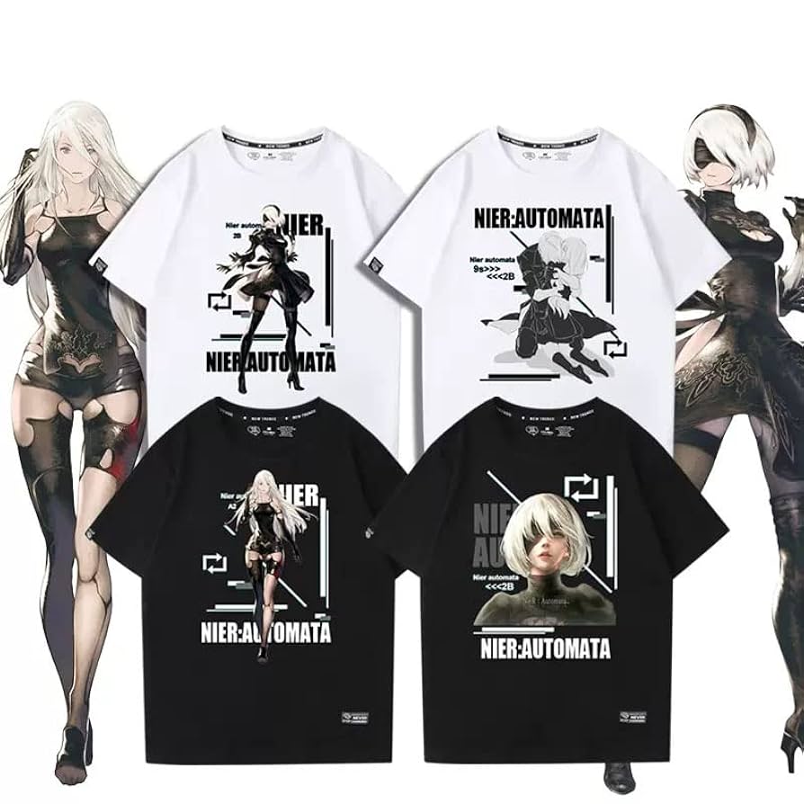 ニーアオートマタ　Tシャツ アジ NieR:Automata Ver1.1a あじTシャツ - メルカリ