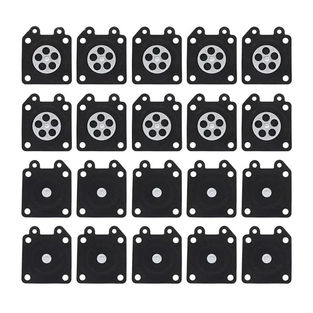 Kit de reparación de Almohadillas de Membrana de Junta de diafragma dosificador de carburador, Venta al por Mayor, for Motosierra 95-526-9-8 2500/3800/4500/5200/5800 Piezas de Repuesto(100pcs)
