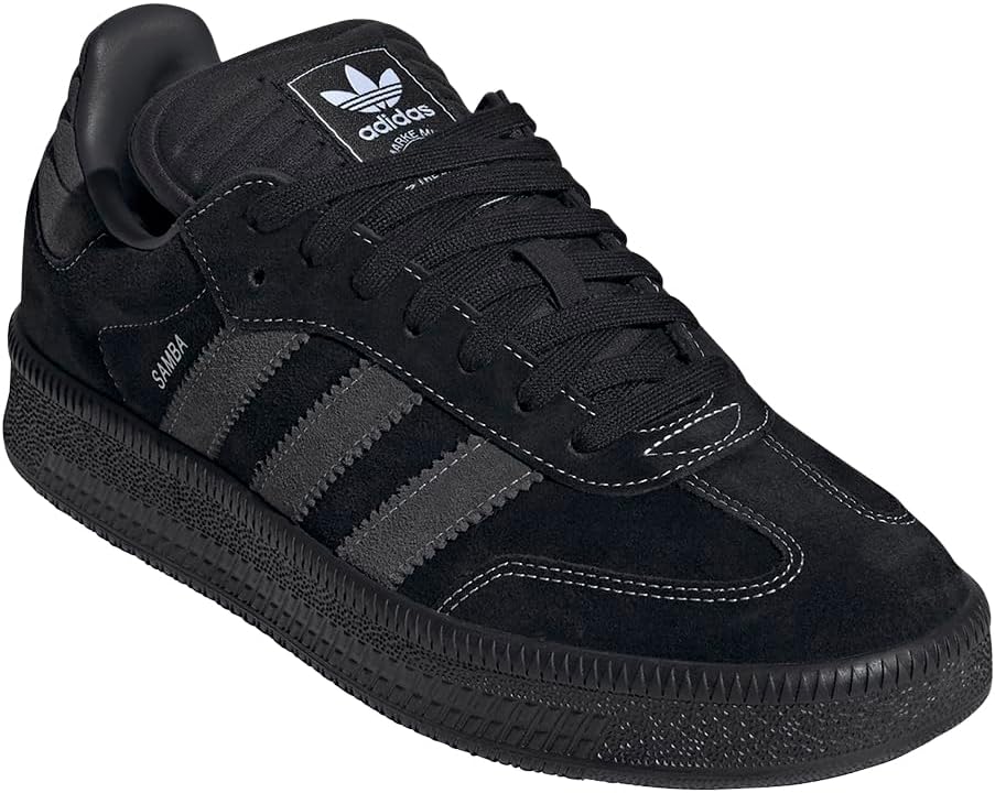 adidas Mens Samba XLG Lace Up Sneakers Shoes Casual - Black - Size 9 M