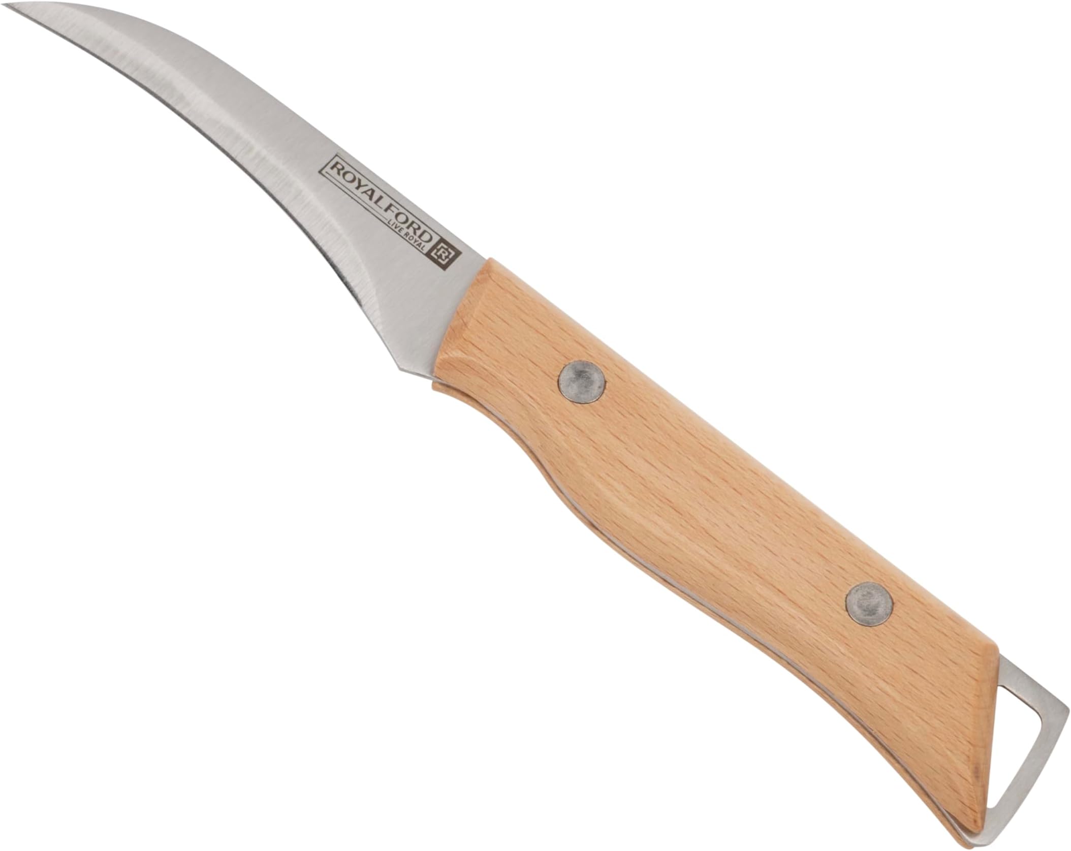 3.5" Carving Knife RF12094 Kitchen Tools with Wooden Handle Stainless Steel Food Grade Blade Dishwasher Safe