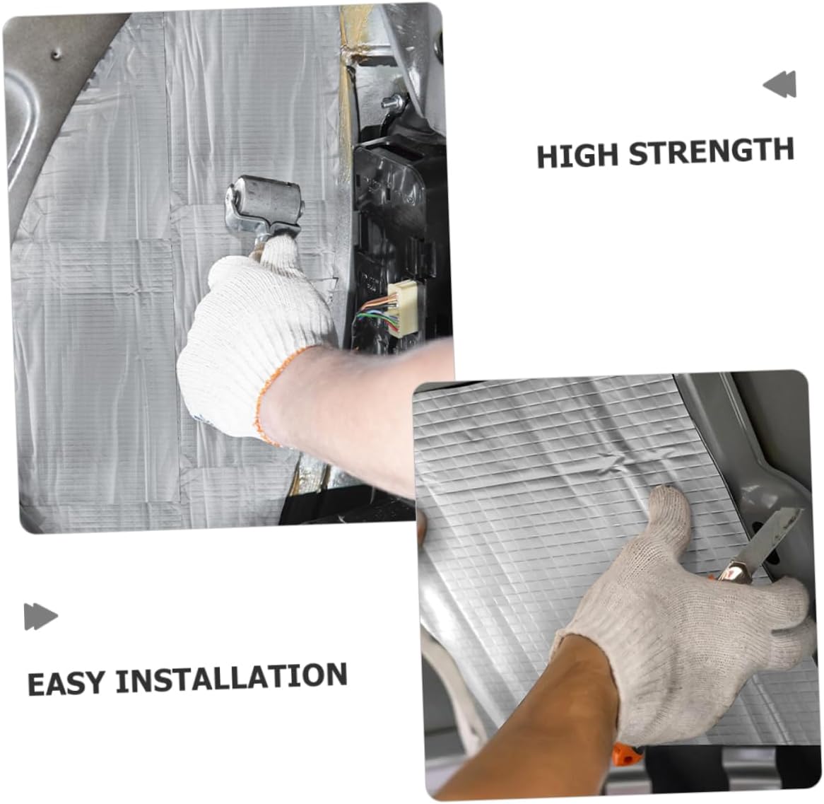 Automotive Sound Deadening Mat 20pcs Shield Insulation Pads for Car Hood Sound Dampening and Noise Insulation for Vehicles