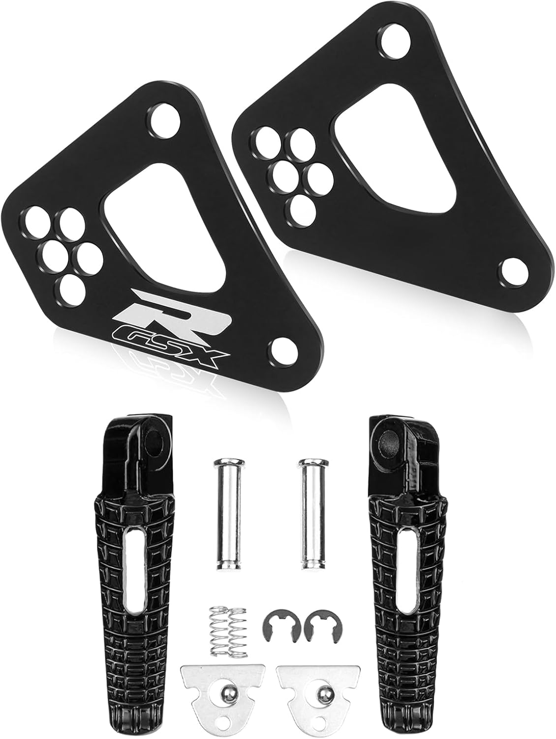 Rear Lowering Links Kit +Footpegs for Suzuki GSXR600 GSXR750 2011-2020/GSXR1000 2009-2020