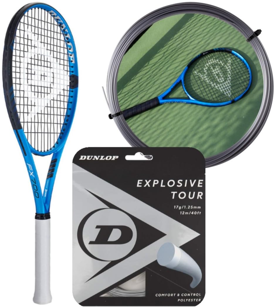 Dunlop FX 700 v23 Tennis Racquet (Blue) (4 1/8