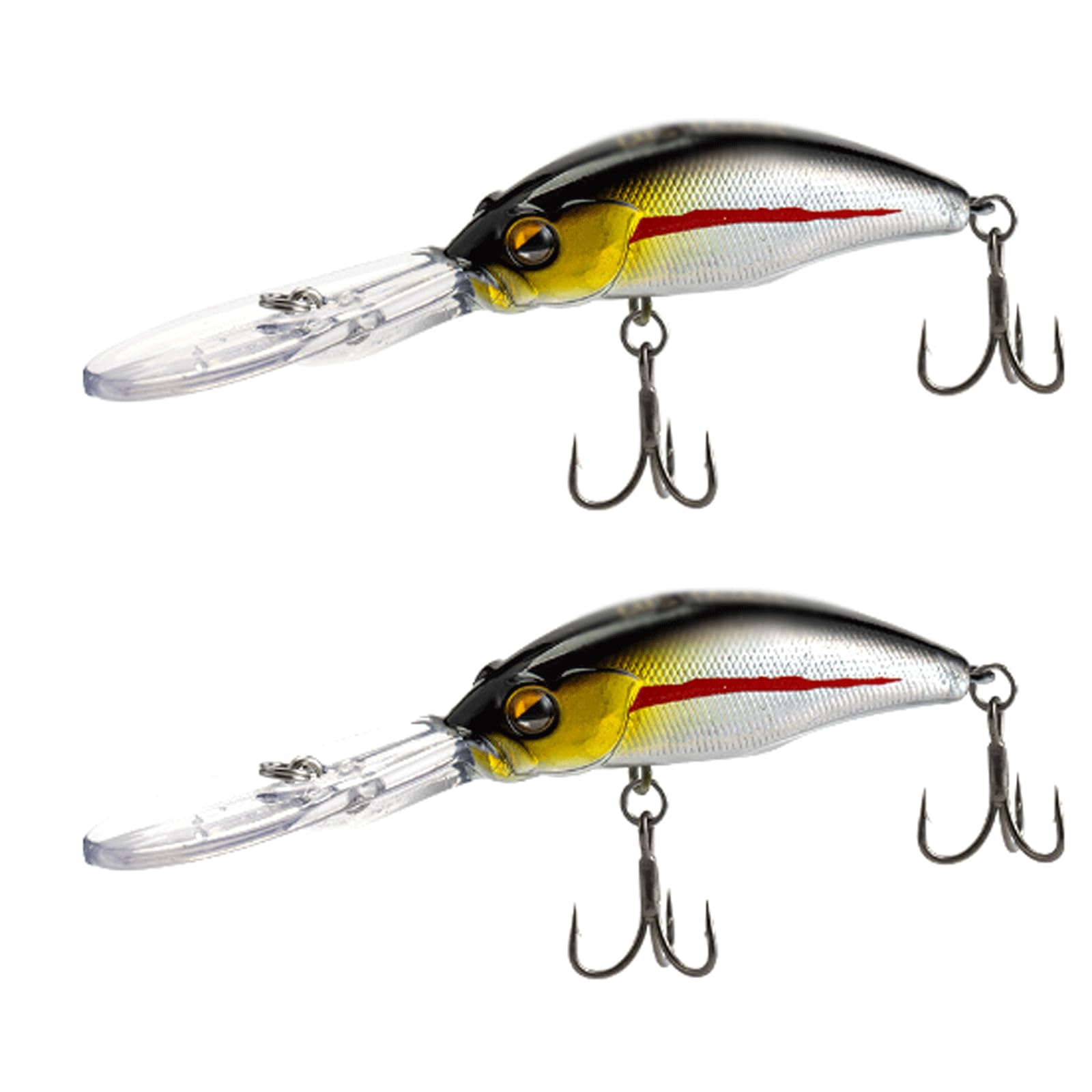 IvyLoutish Fishing Lure Bait Professional Fishing Bait 70mm 10g Suspend Wobbler Minnow Depth 1.5-2m Bass Pike Artificial Bait Tackle Fishing Tackle
