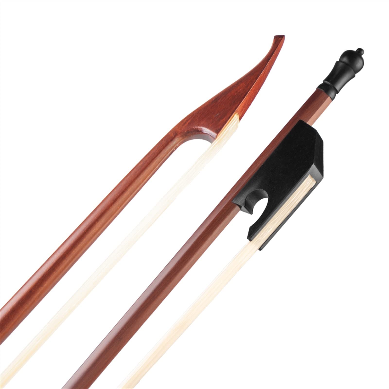 Arco Vintage Hecho A Mano, Arco De Madera De Brasil, Rana De Ébano, Violín, Jugadores Principiantes, Arcos De Violín 4/4 Accesorios para instrumentos de cuerda