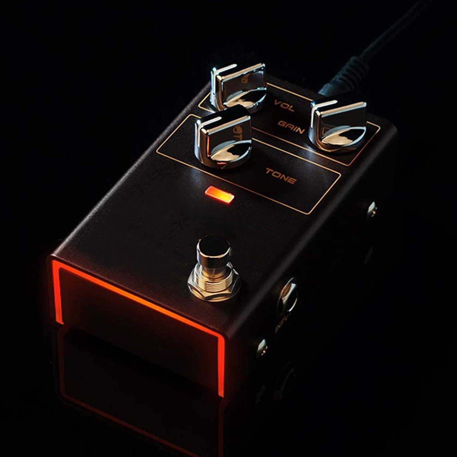 efekty gitarowe Pedał Efektów Gitarowych Efekt Pedału O Wysokim Wzmocnieniu Do Gitary Elektrycznej Pedał Przeciążeniowy Akcesoria Gitarowe
