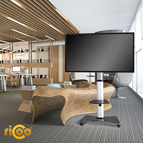 RICOO Supporto TV da pavimento FS07 x L Televisore...