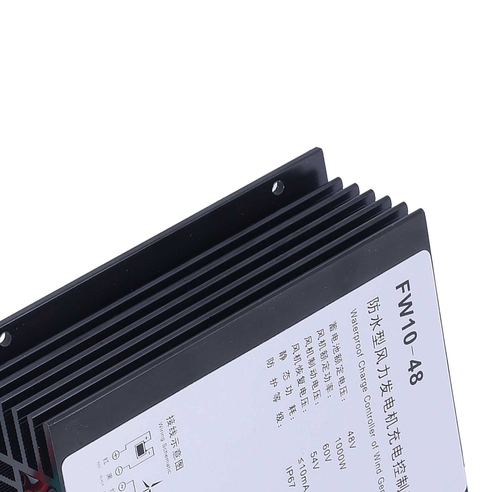 Marhynchus Regolatore di Generatore Eolico Regolatore di Carica Eolica Impermeabile MPPT 48V 1000W IP67 con Freno 60V 54V Recupera per di Energia Eolica per Uso Esterno
