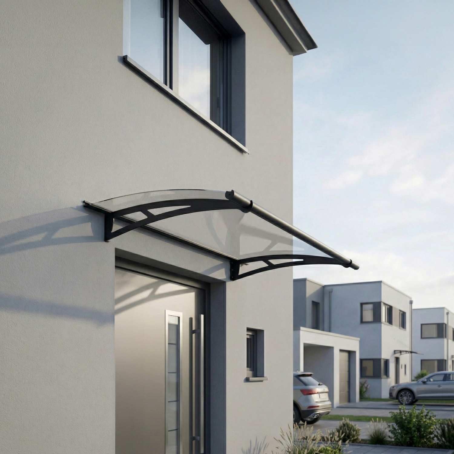 Palram Chalet-Jardin 12MARQUISE1500 - Toldo para Puerta de jardín, Transparente
