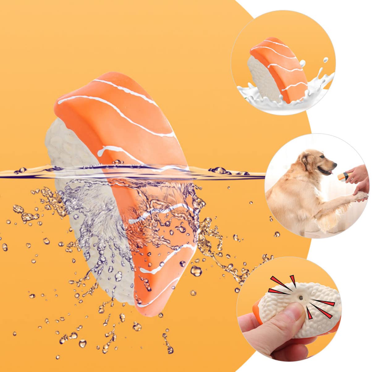 Mipcase 9 Piezas Perro De Juguete Juguetes De Goma para Masticar Perros Juguetes De Látex para Perros Chirriantes Juguete para Masticar Cachorro Perrito Juguete Mascota El Perro Emulsión