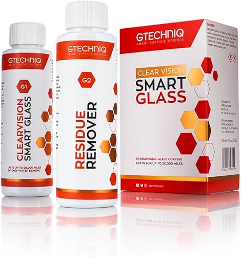 Gtechniq G1 Clear Vision para vidrio inteligente, 12 oz
