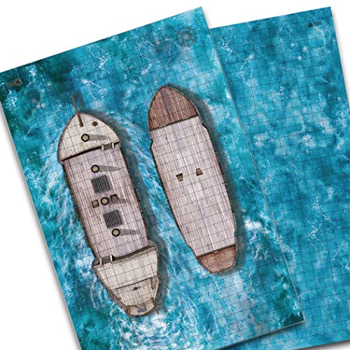 Buy Battle Grid Game Mat 3 Pack Double Sided Portable Tabletop Role