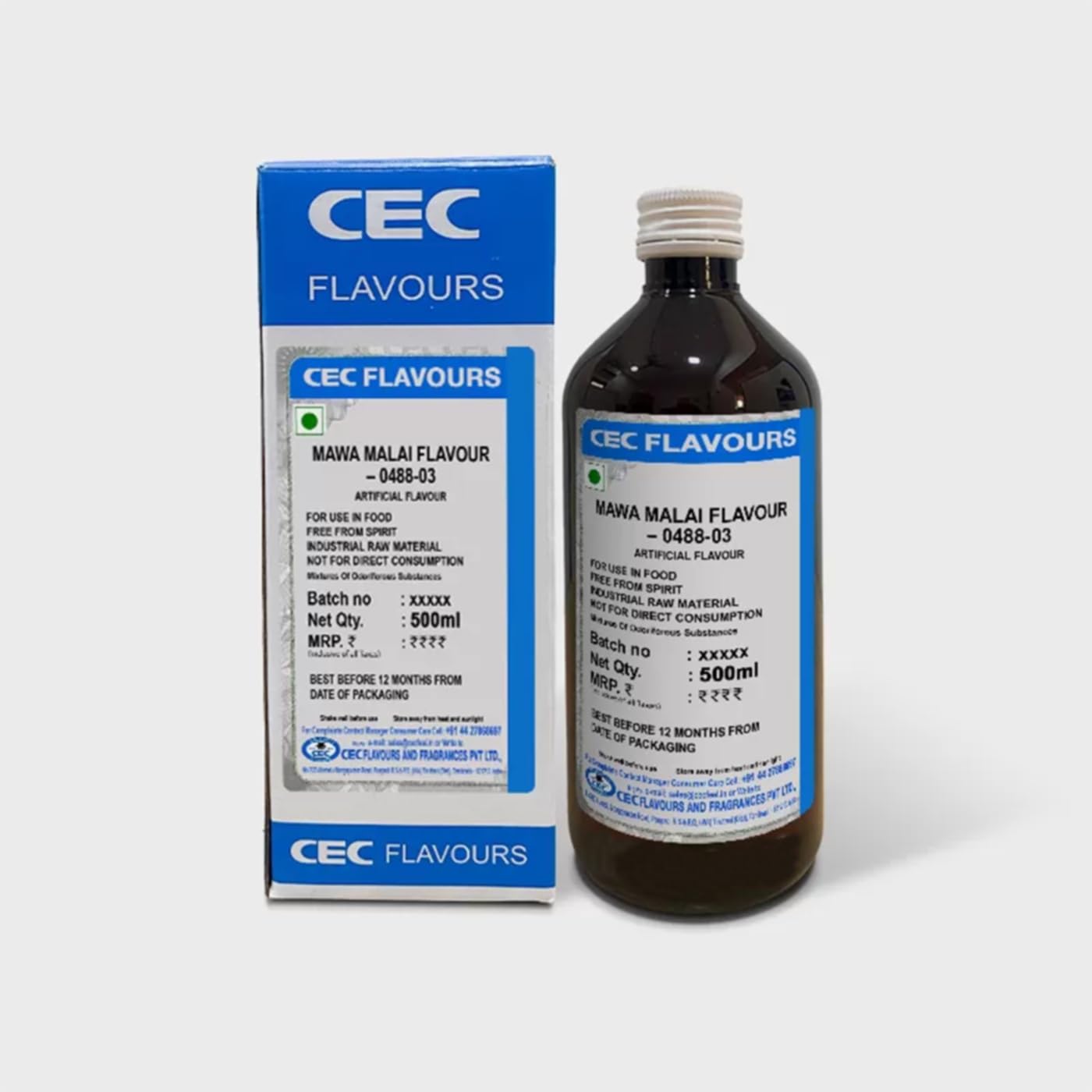 CEC MAWA MALAI FLV 0488-03 Flavour/Essence (Used as food flavouring agent and also for making dessert, food and many more)- 500 ML Pack (B0CQVN92SM) Amazon Price History, Amazon Price Tracker