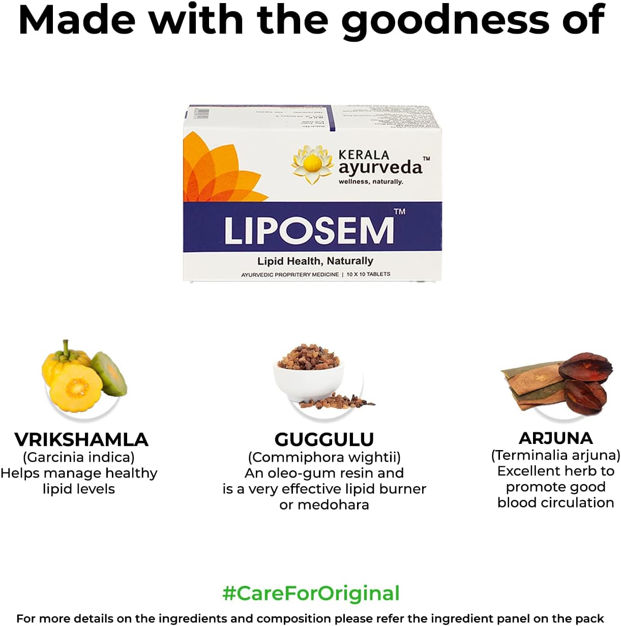 Kerala Ayurveda Liposem (100 Tablets)