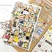 1000Art Planner Stickers Set(12 Sheets / 400+) Clothes,Beauty,Drinks,Travel Life,Emjio,College Planner Stickers for Daily Planner,Bullet Journals,Scrapbooks,Calendars,DIY Arts and Crafts, Album