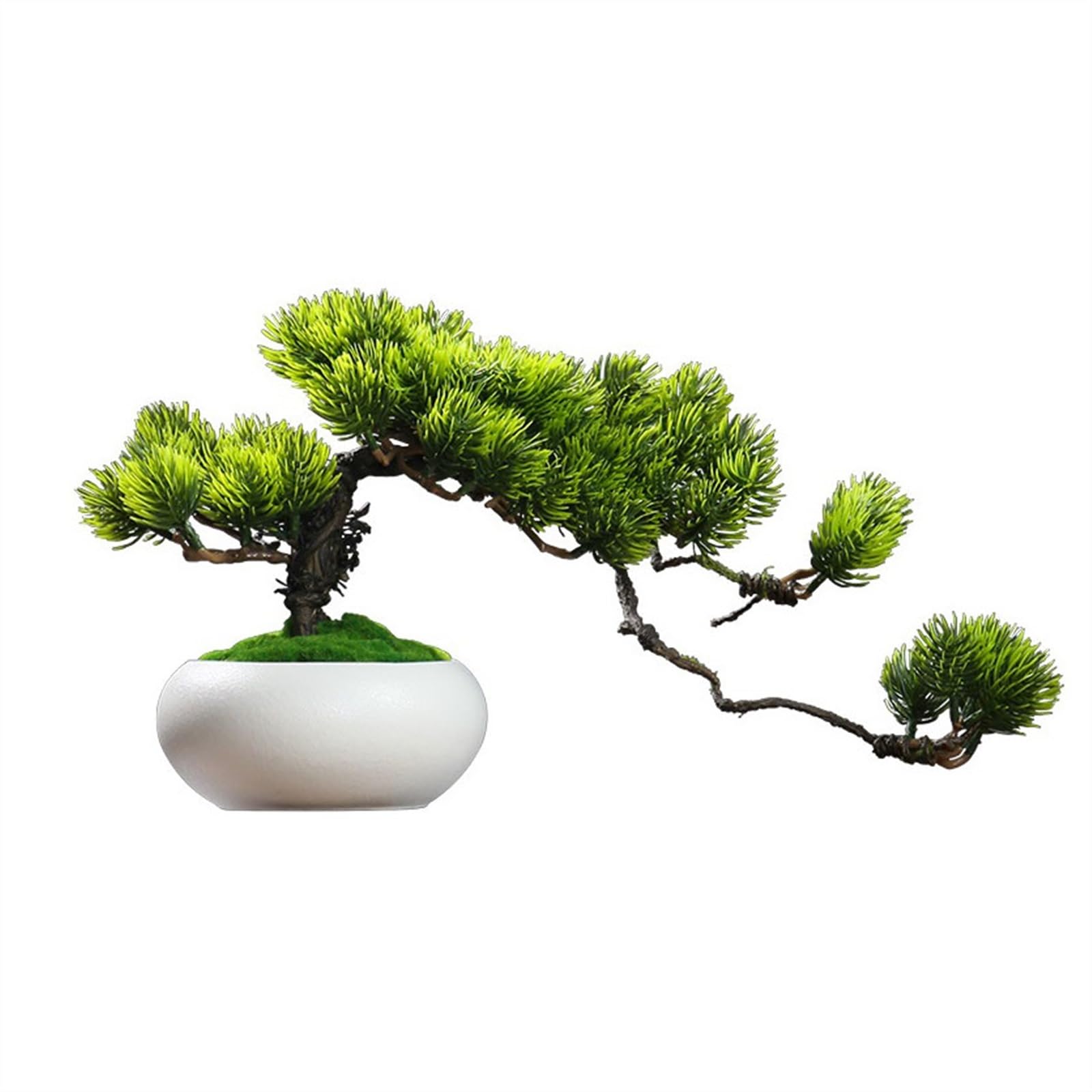 HCZKIUJY Bonsai Simulation Greenery Bonsai Living Room Entrance Desktop Decorations Pine Tree Potted Plant Decorations Small Ornaments Plant