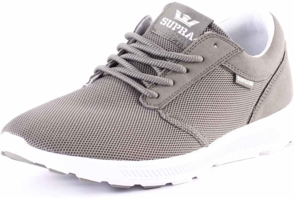 SupraMen's Hammer Run Shoes,9,Dusty Olive-Off White