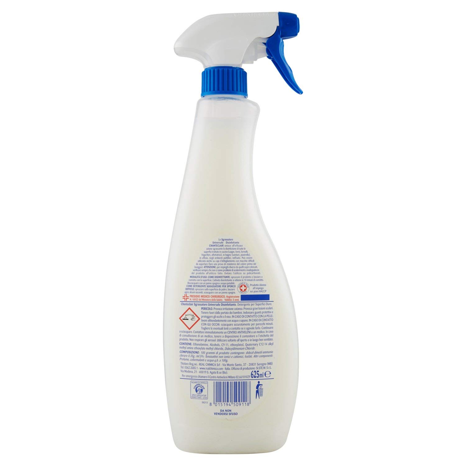 ChanteClair - Desengrasante Universal, Desinfectante - 625 ml paquete de 12]