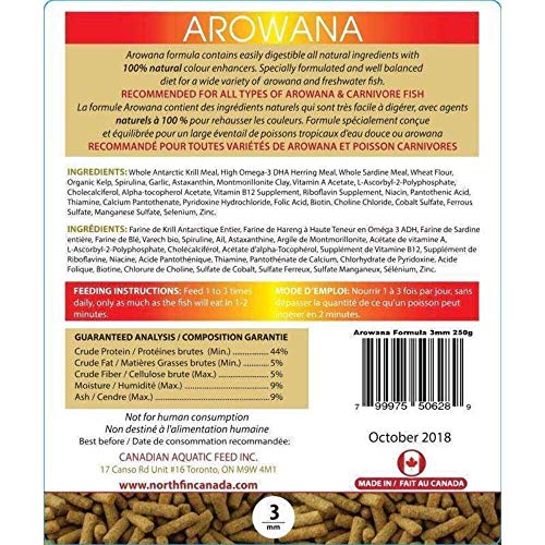 Cool Color Enhancing Tropical Fish Flake with Brine Shrimp, 16 oz