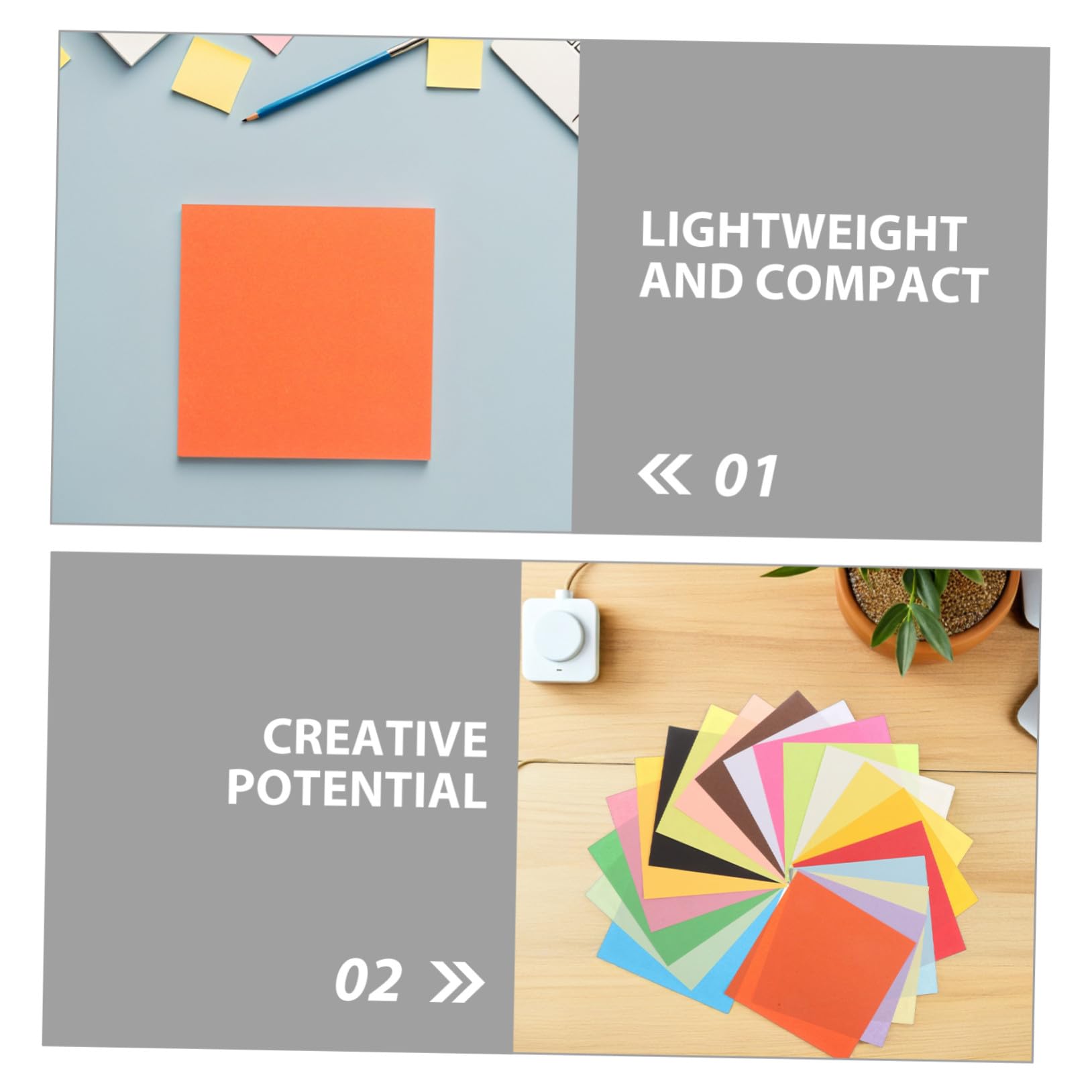 Quadratisches Origami Kunstpapier Bastelpapier 600 Stück