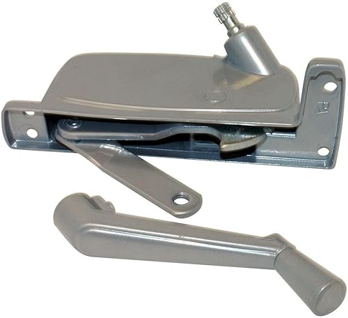 Barton Kramer Operador de Ventana Mano Derecha 5-1/4" Plata