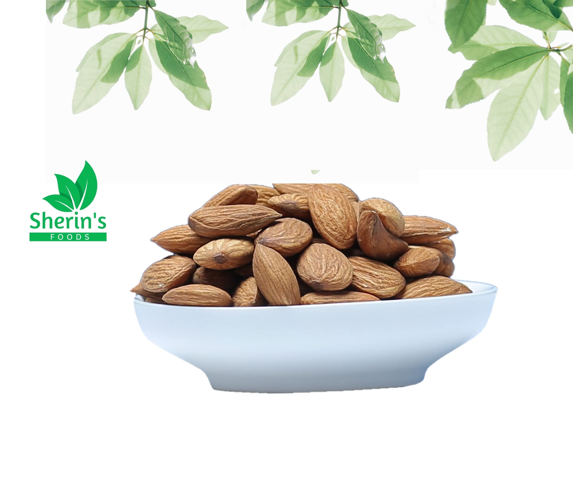 SHERINS FOODS ALMONDS|THE POWER HOUSE OF HEALTH|PACK OFF 600gm 1
