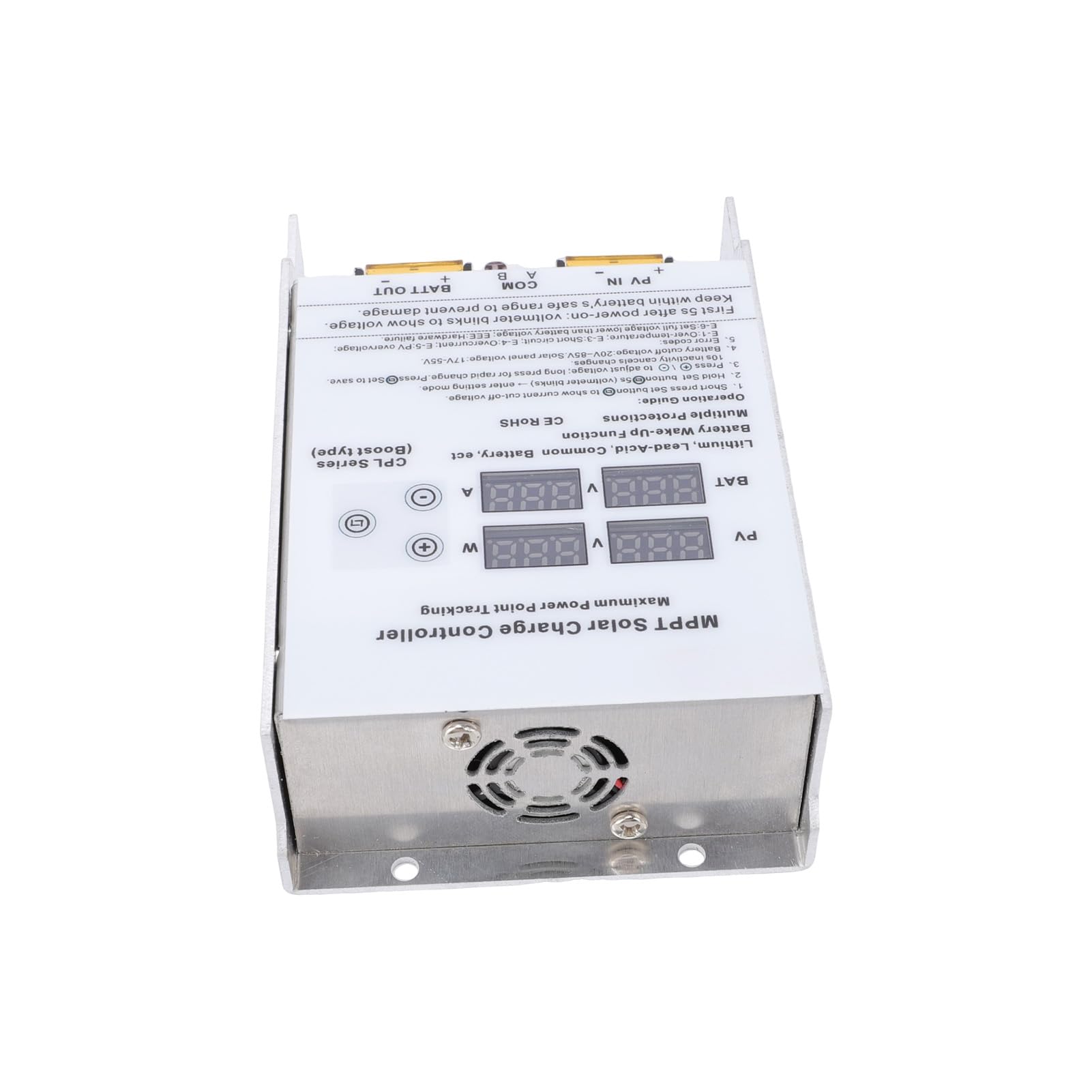 Topiky Cargador de Controlador Solar MPPT de 600W, Regulador Elevador de