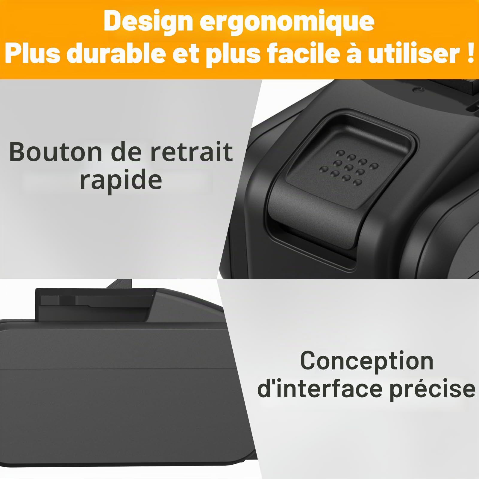 Batterie Li-ion de rechange 20 V 4000 mAh compatible avec Worx WA3551.1 WX678 WG549, compatible avec tous les appareils Worx 20 V Powershare