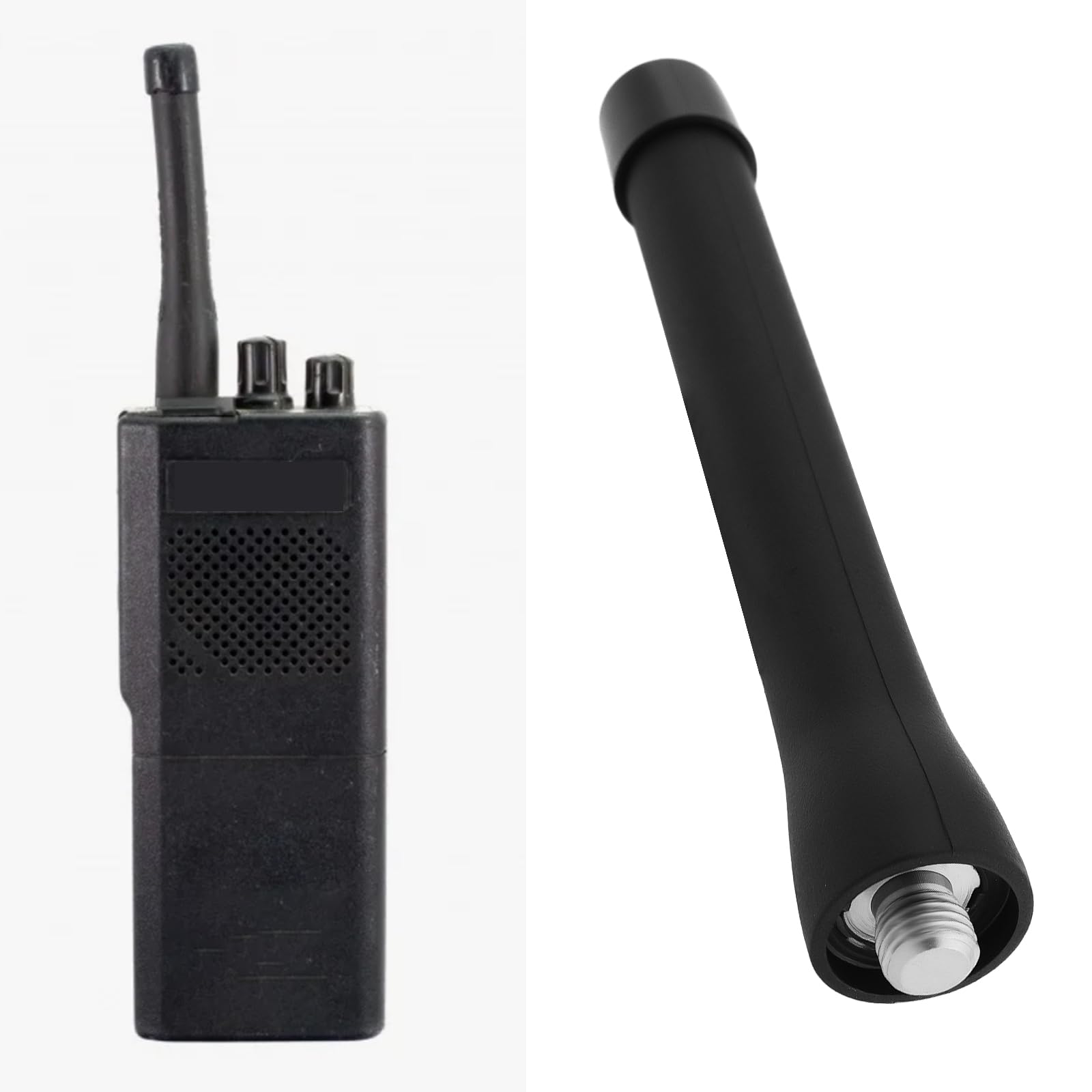 Lot de 2 Antennes UHF Compatibles avec Les Talkies-Walkies Motorola GP300 GP320 GP330 GP340 GP344 GP350